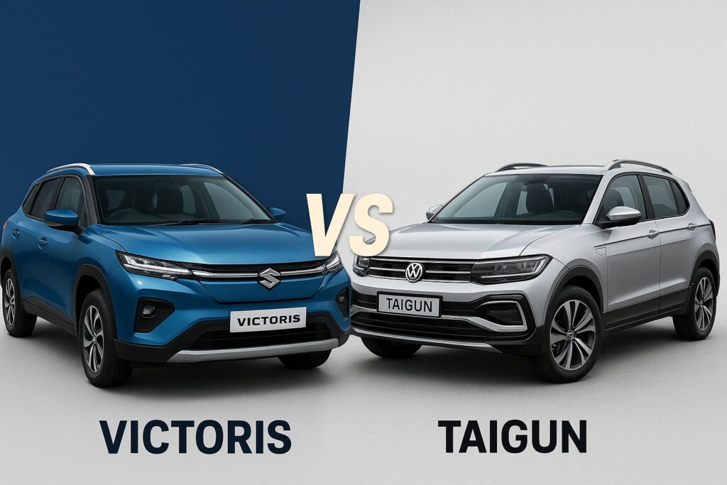 Maruti Victoris Vs Volkswagen Taigun – कौन सी SUV है आपके लिए बेहतर?